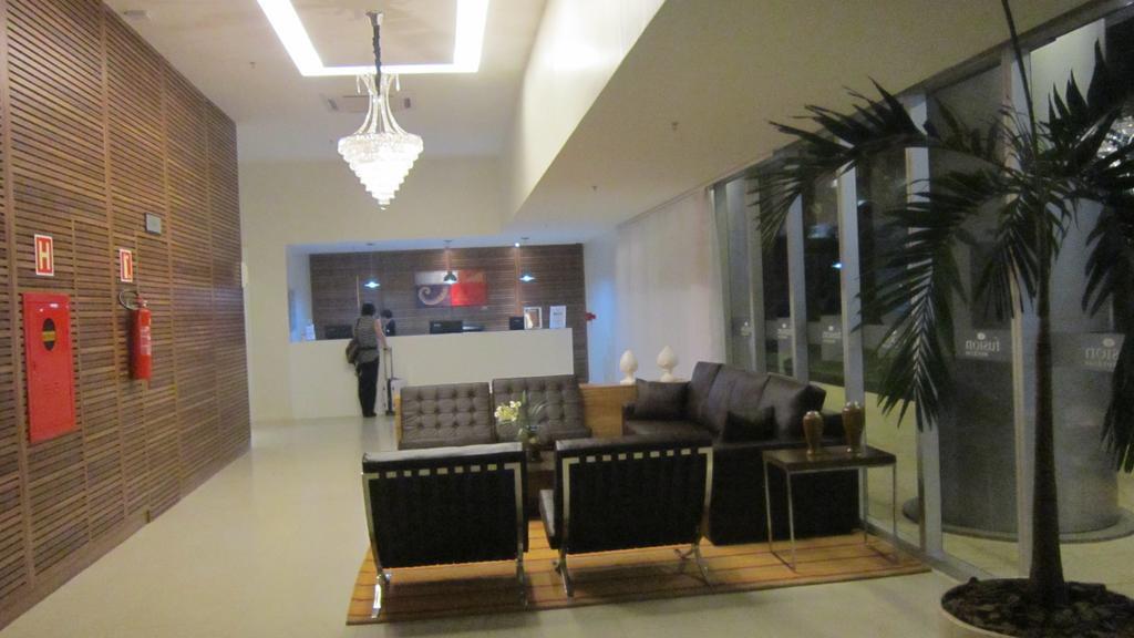 برازيليا Flat Fusion Setor Hoteleiro Norte Com Servico Diario De Limpeza الغرفة الصورة