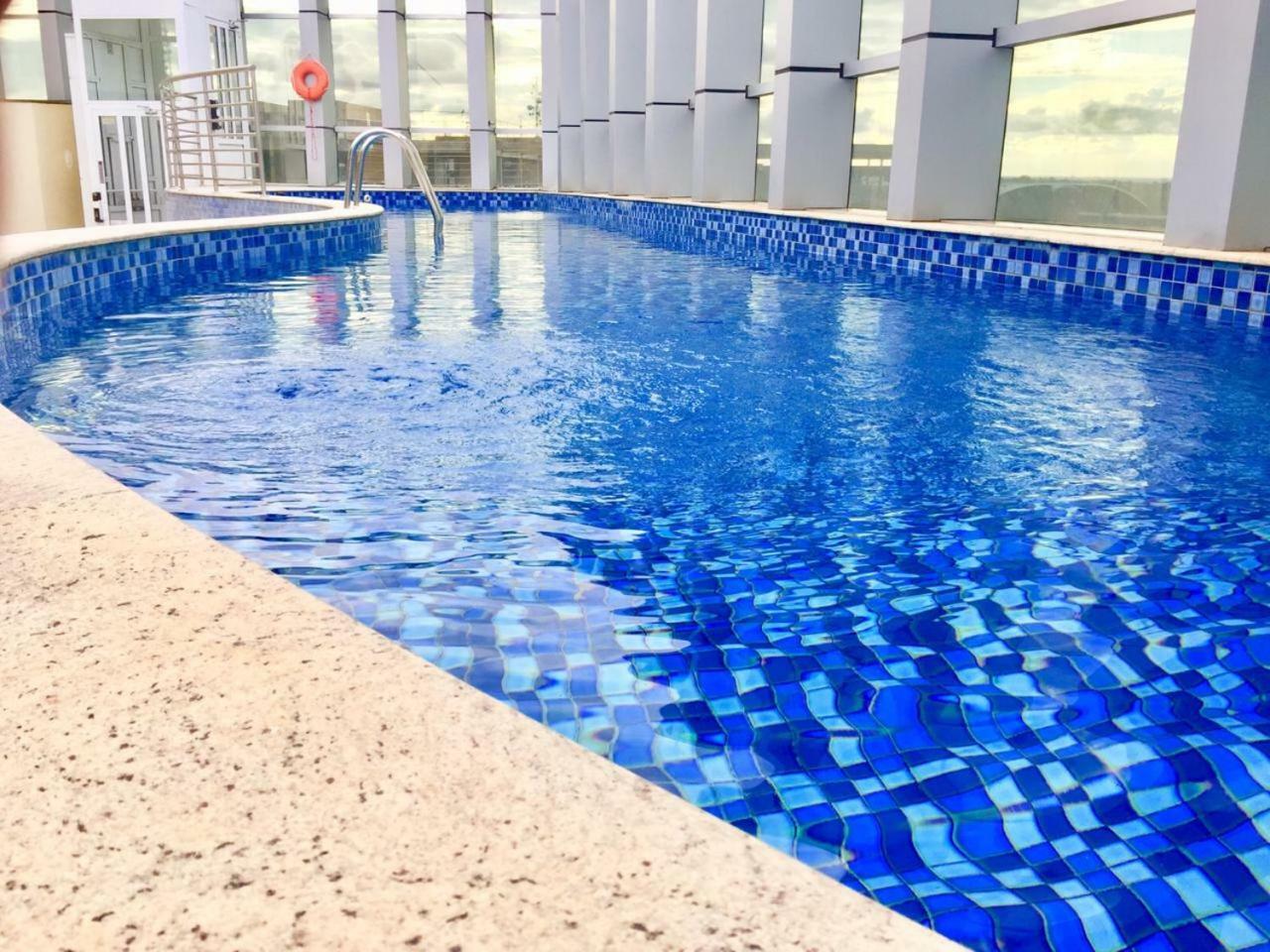 برازيليا Flat Fusion Setor Hoteleiro Norte Com Servico Diario De Limpeza المظهر الخارجي الصورة